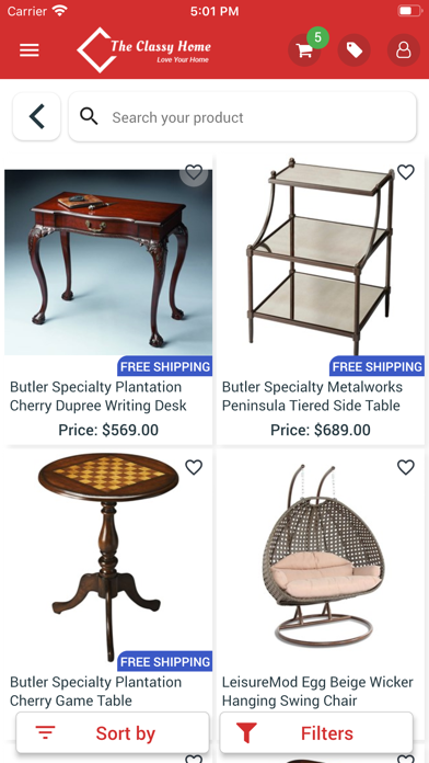 The Classy Home - Furniture screenshot 3