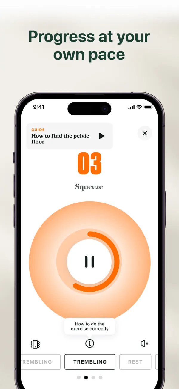 The Coach: Mens Health & Kegel screenshot 1