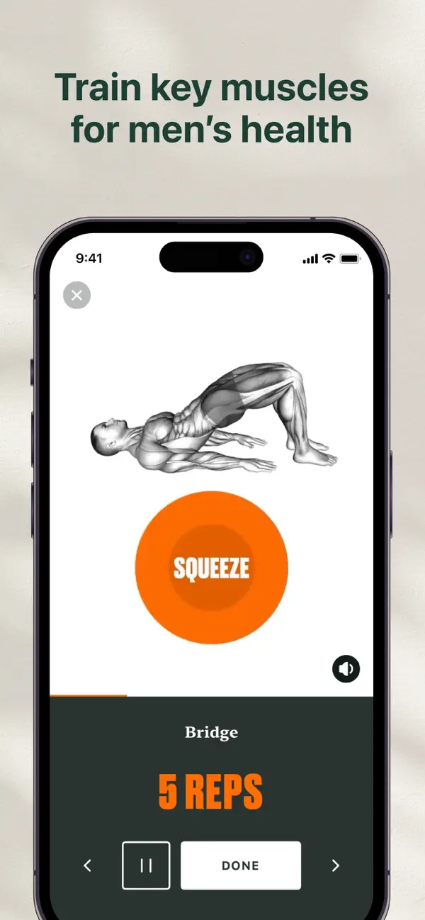 The Coach: Mens Health & Kegel screenshot 4