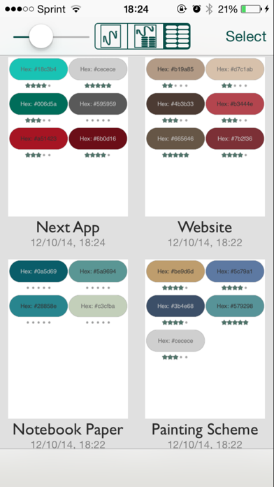 The Color App Lite - Color Palette Selection Tool screenshot 2