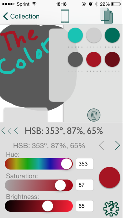 The Color App Lite - Color Palette Selection Tool screenshot 4