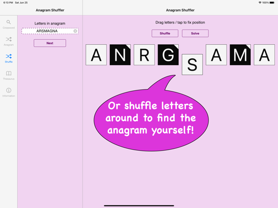 The Crossword & Anagram Solver screenshot 8