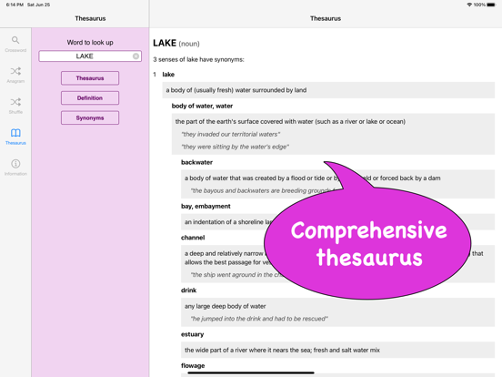 The Crossword & Anagram Solver screenshot 4