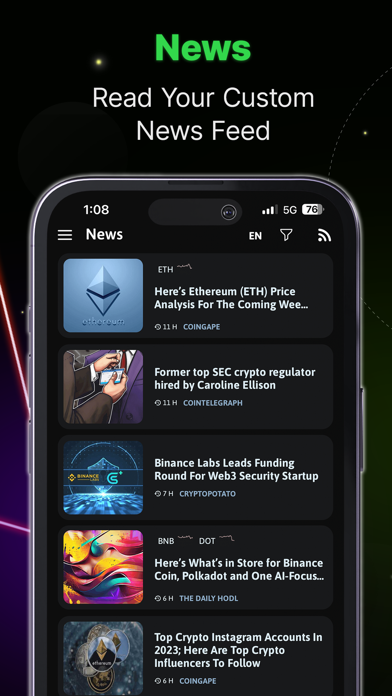 The Crypto App: News & Alerts screenshot 5