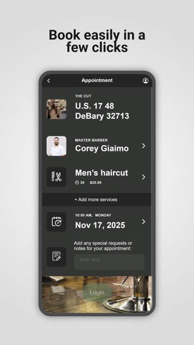 The Cut Barbershop screenshot 1