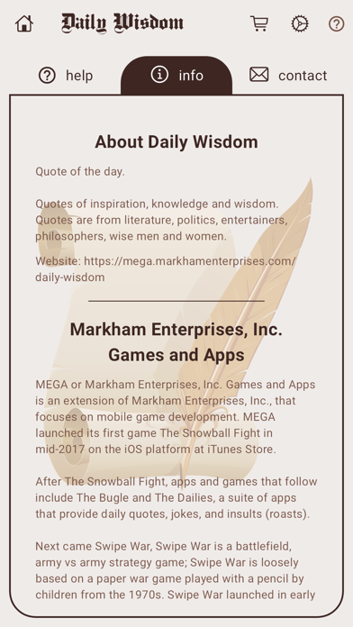 The Daily Wisdom screenshot 2