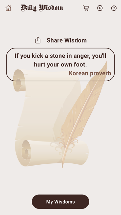 The Daily Wisdom screenshot 3
