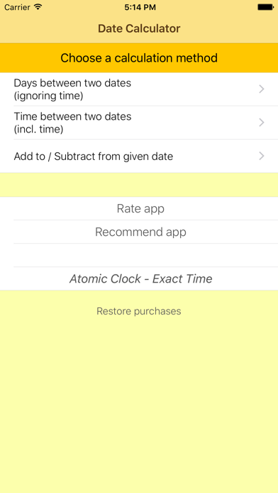 The Date Calculator PRO screenshot 5