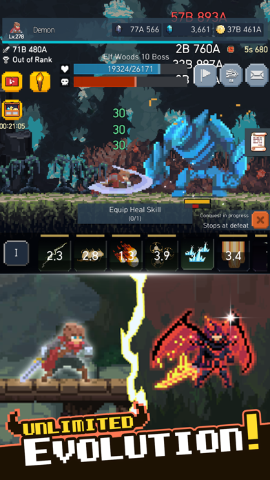 The Demonized: Idle RPG screenshot 5