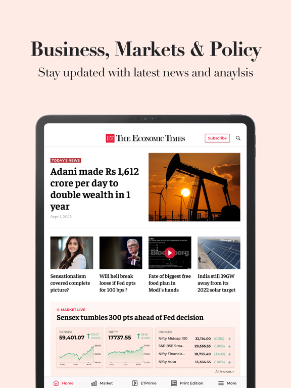 The Economic Times screenshot 8