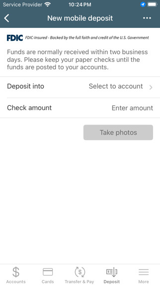 The Equitable Bank Mobile screenshot 2