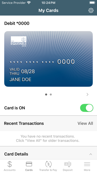 The Equitable Bank Mobile screenshot 1