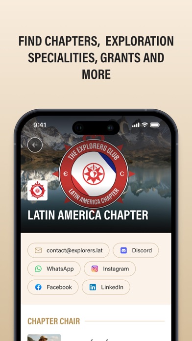 The Explorers Club App screenshot 1