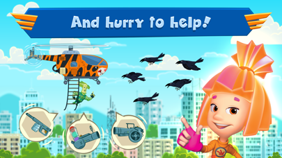 The Fixies: Helicopter Game! screenshot 2