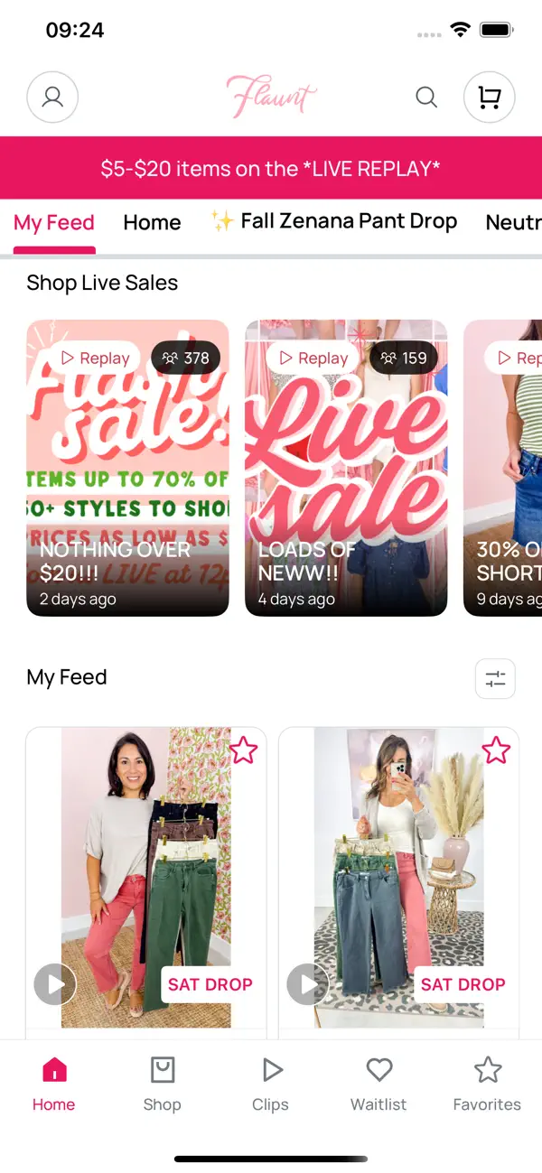 The Flaunt Boutique screenshot 3