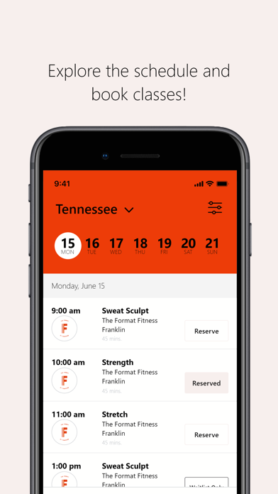 The Format Fitness screenshot 2