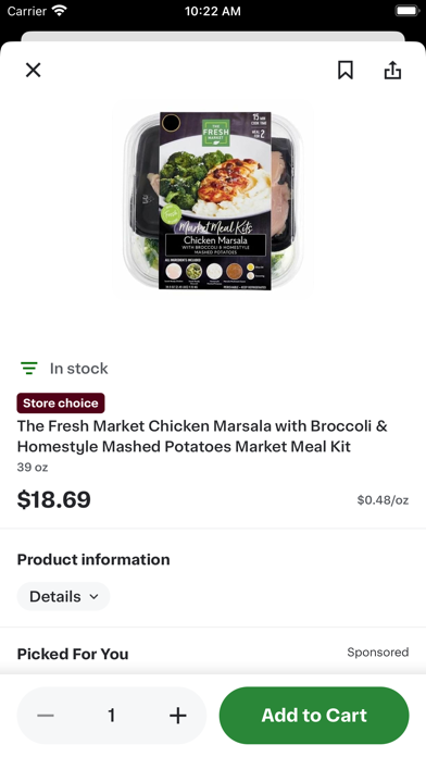 The Fresh Market screenshot 1