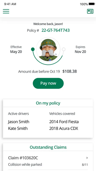 The General Auto Insurance App screenshot 7
