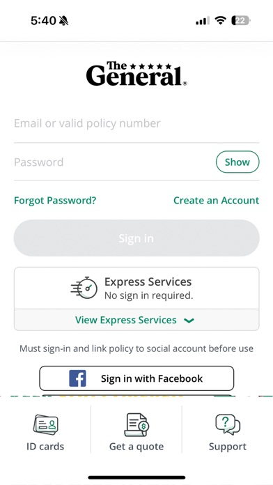 The General Auto Insurance App screenshot 8