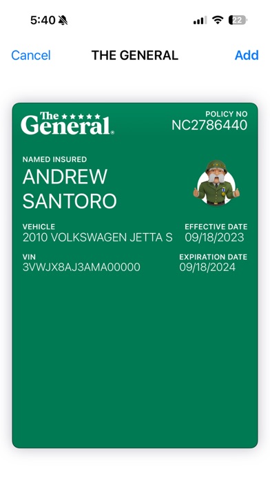 The General Auto Insurance App screenshot 5