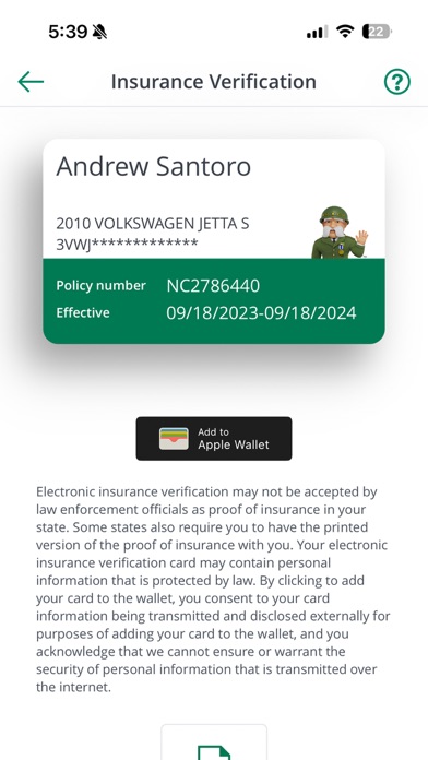 The General Auto Insurance App screenshot 6