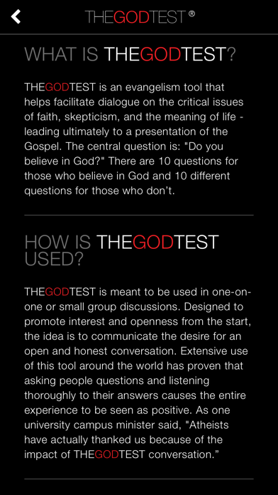 The God Test screenshot 1