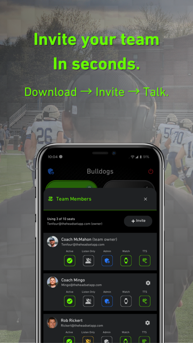 The Headset App: Coach&Player screenshot 3