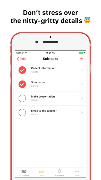 The Homework App screenshot 1