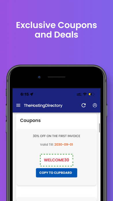The Hosting Directory screenshot 2
