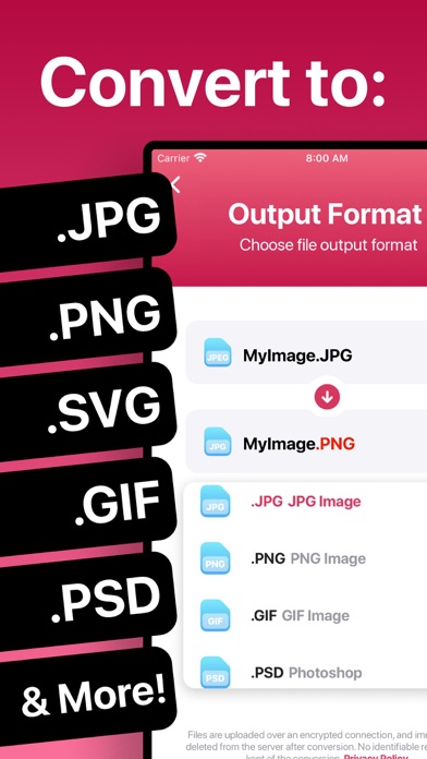 The Image Converter □ screenshot 5