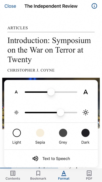 The Independent Review screenshot 1