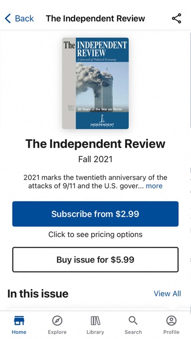 The Independent Review screenshot 4