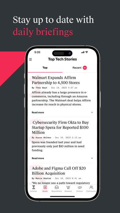 The Information: Tech News screenshot 5
