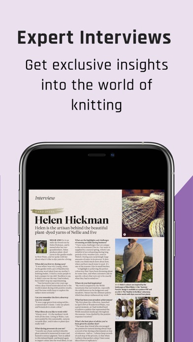 The Knitter Magazine screenshot 2