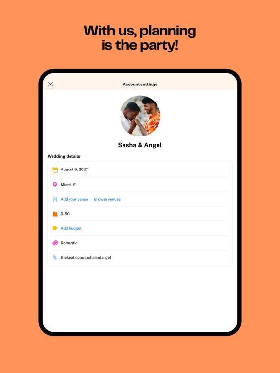 The Knot Wedding Planner screenshot 1