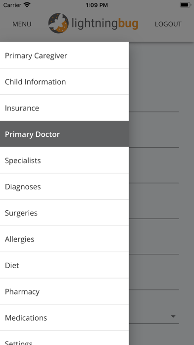 The Lightning Bug App screenshot 1