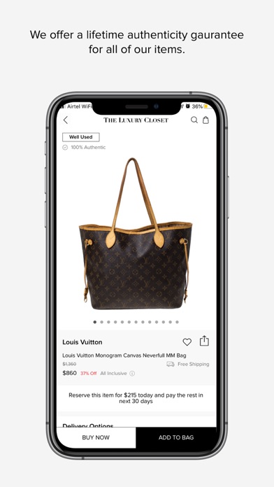The Luxury Closet - Buy & Sell screenshot 2