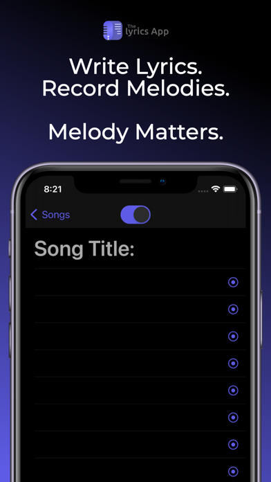 The Lyrics App screenshot 3