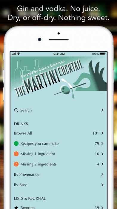 The Martini Cocktail screenshot 5
