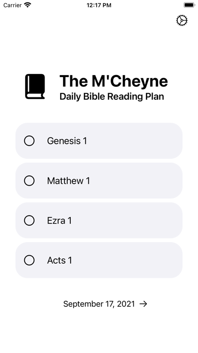The M'Cheyne Plan screenshot 1