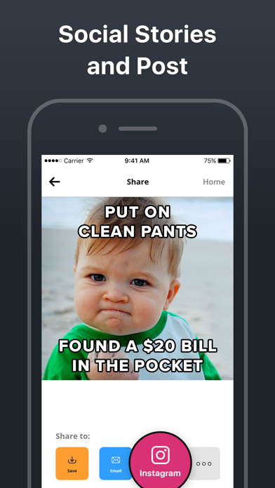The Meme Maker & GIF Generator screenshot 1