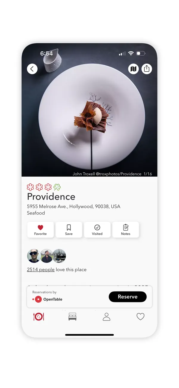 The MICHELIN Guide screenshot 2