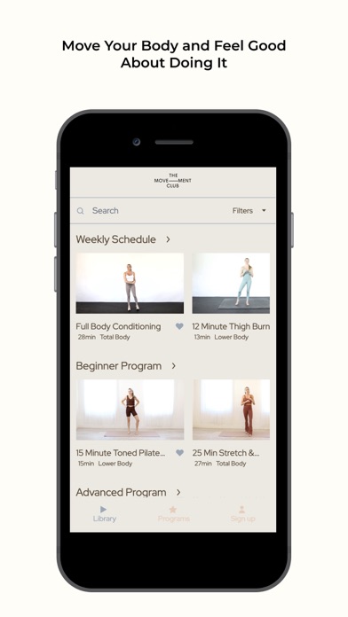 The Movement Club App screenshot 5