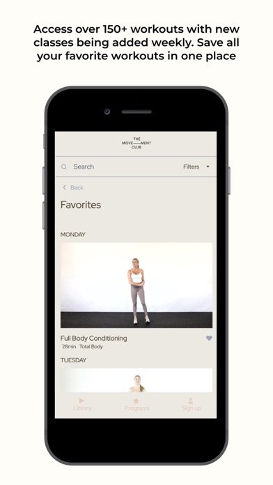 The Movement Club App screenshot 3