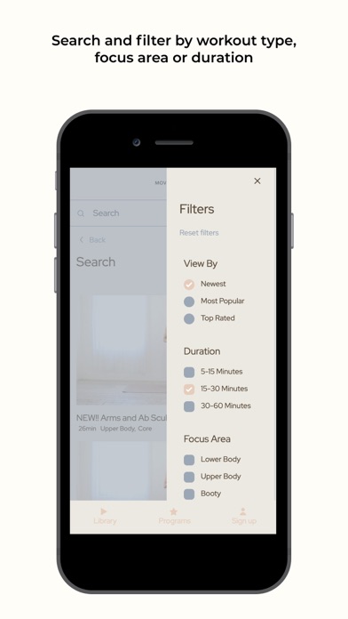 The Movement Club App screenshot 2