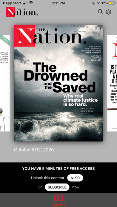 The Nation Magazine screenshot 2