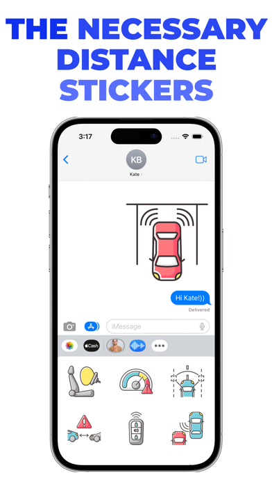 The Necessary Distance sticker screenshot 1