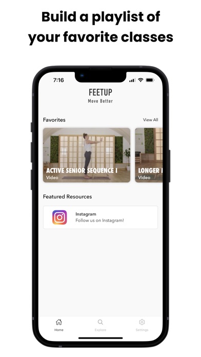 The NEW FeetUp® Experience screenshot 1
