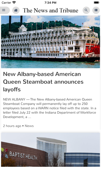 The News and Tribune screenshot 1