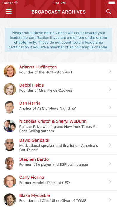 The NSLS screenshot 1